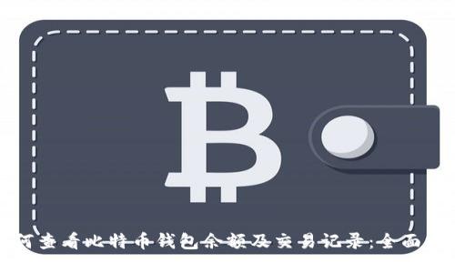如何查看比特币钱包余额及交易记录:全面指南