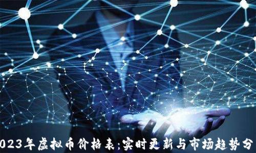 2023年虚拟币价格表:实时更新与市场趋势分析