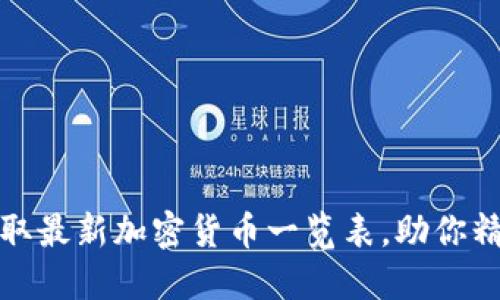 轻松获取最新加密货币一览表，助你精明投资