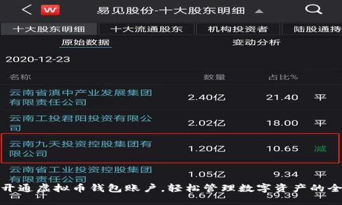 如何开通虚拟币钱包账户,轻松管理数字资产的全攻略